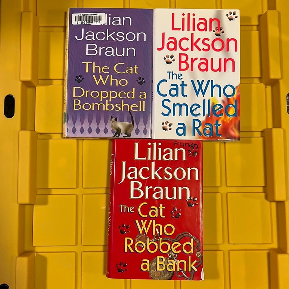 Lilian Jackson Braun The Cat Who Series Three Book Set